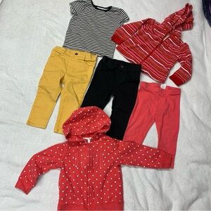 Girls 6pc Bundle 18-24M
